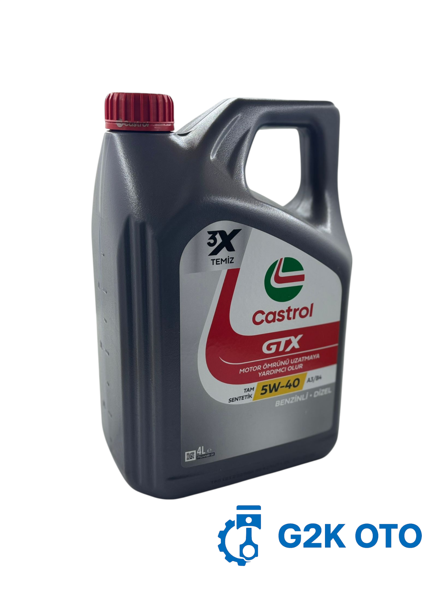 GTX 5W-40 A3/B4 4 LİTRE