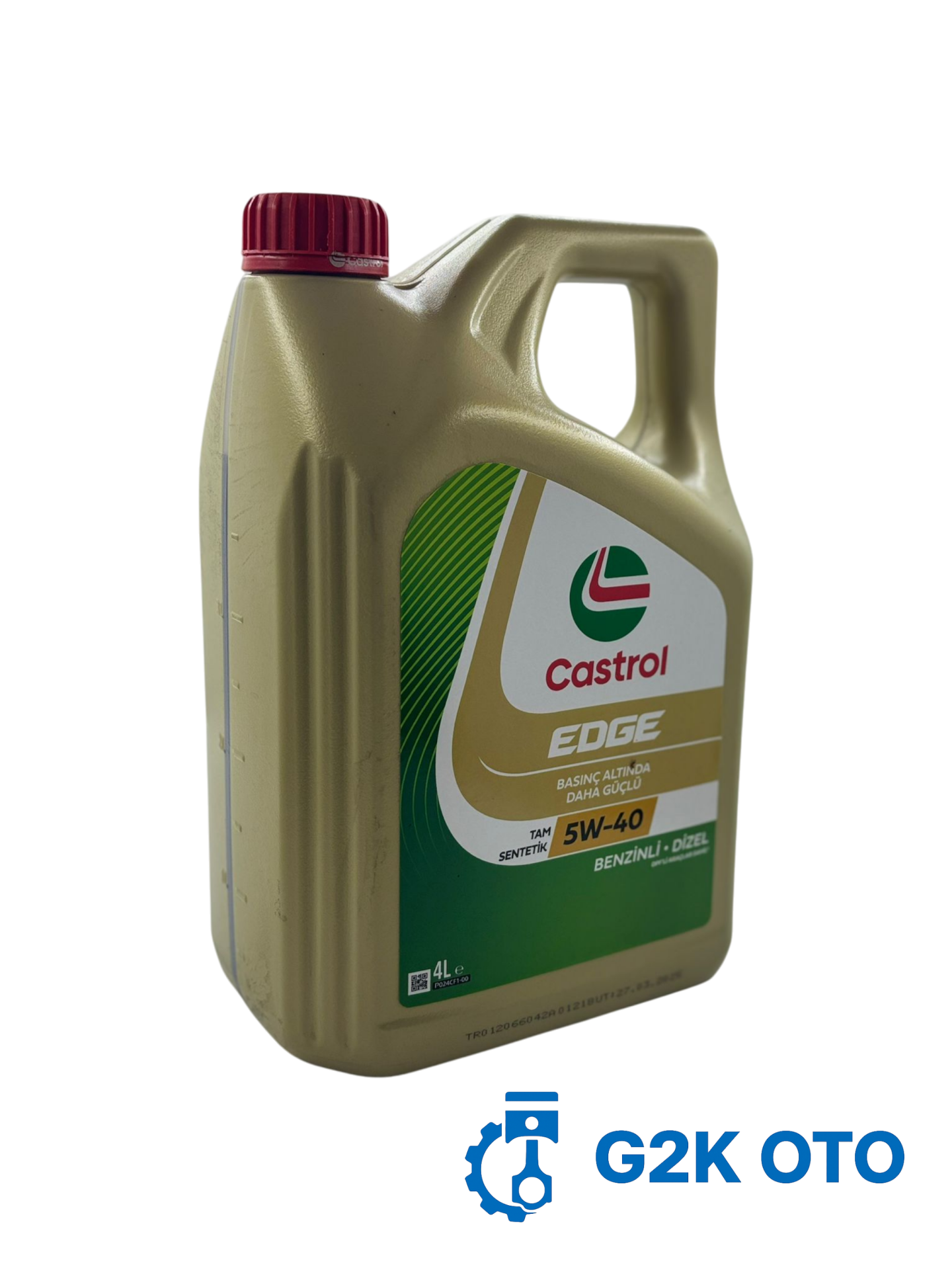 EDGE 5W-40 4 LİTRE