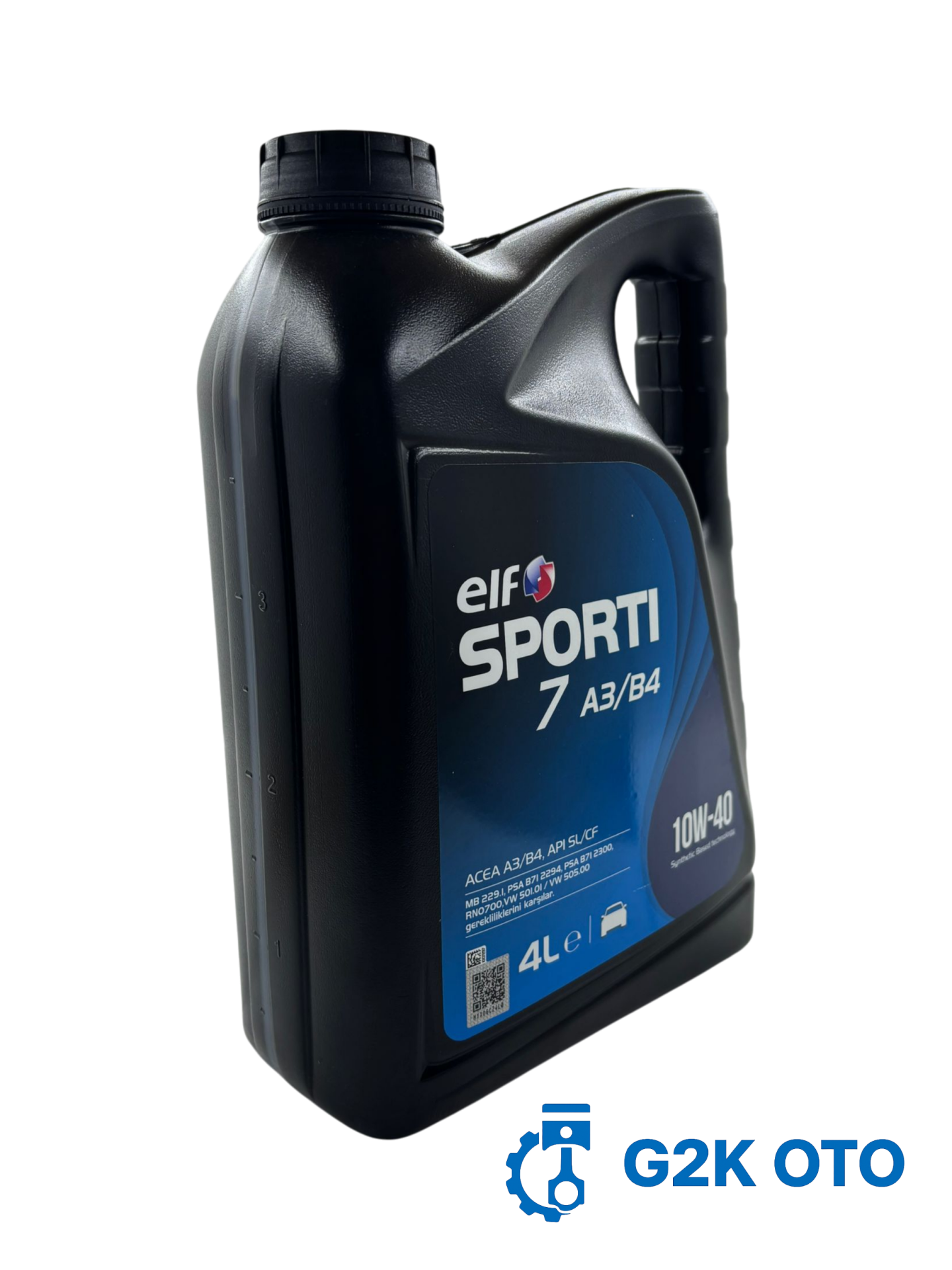 ELF SPORTI 10W-40 A3/B4 4 LİTRE
