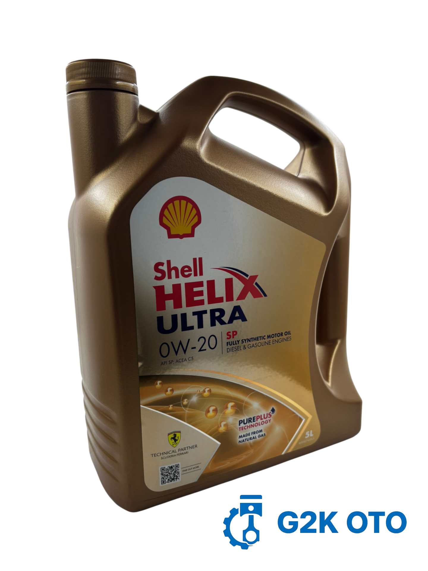 SHELL HELIX ULTRA SP 0W-20 5 LİTRE