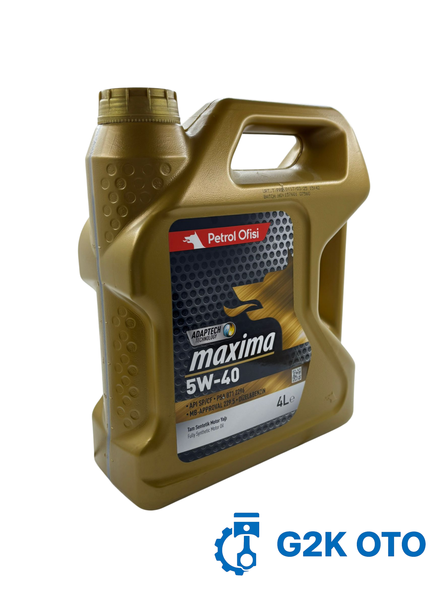 PETROL OFISI 5W-40 4 LİTRE