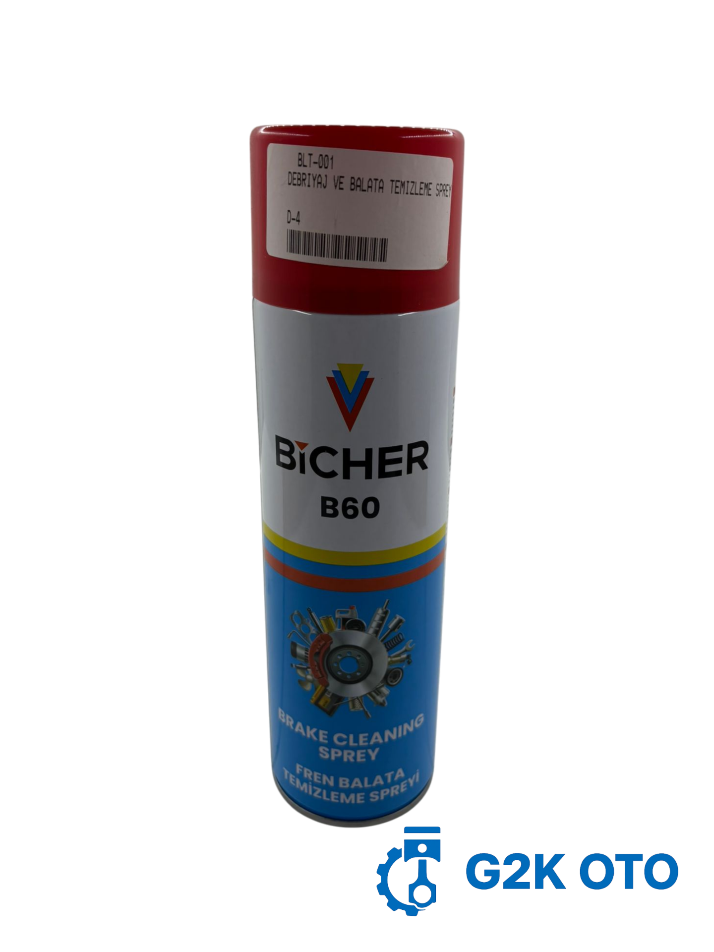 BİCHER DEBRİYAJ VE BALATA TEMİZLEME SPREYİ 500ML