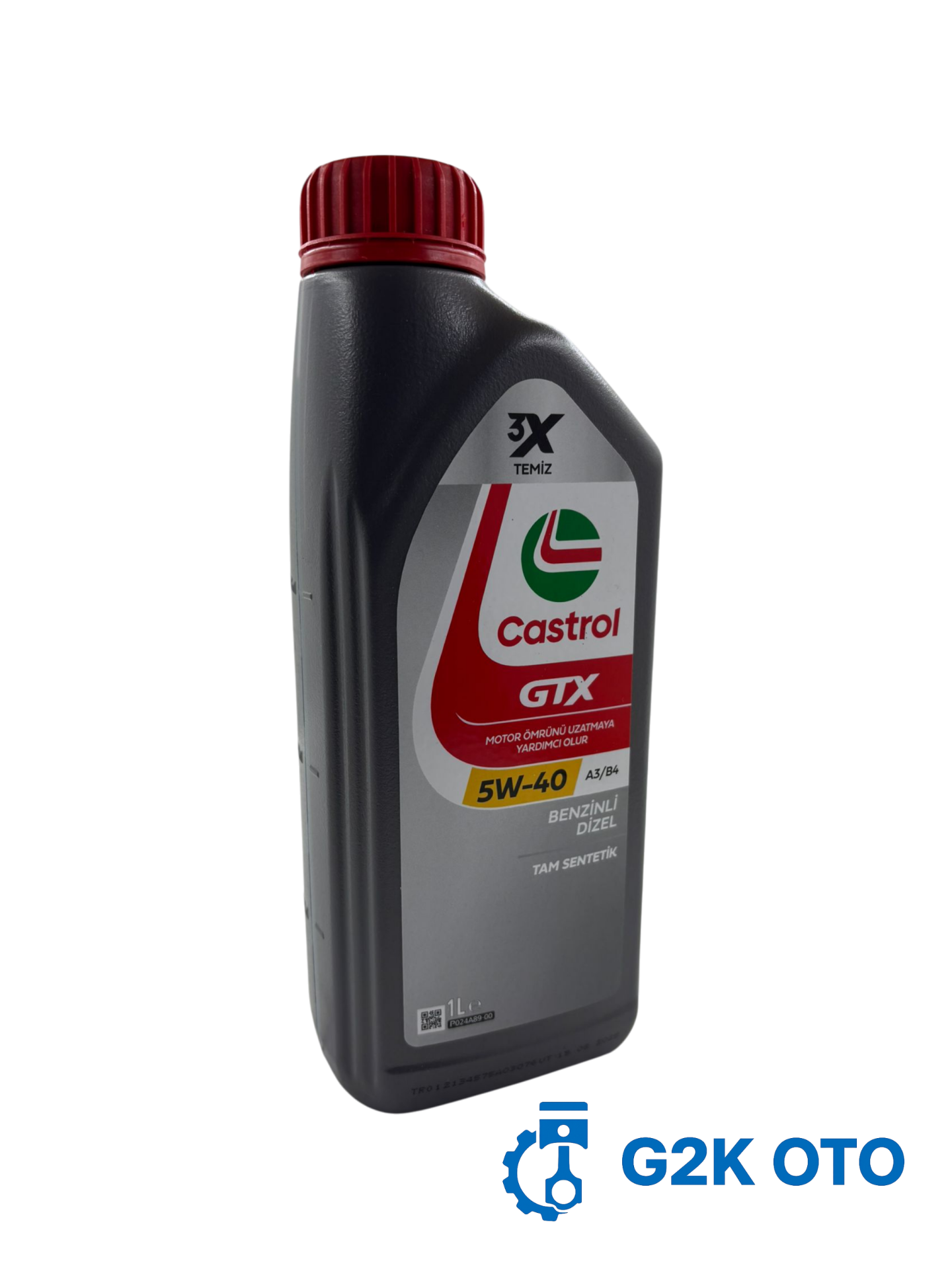 CASTROL GTX 5W-40 1 LİTRE