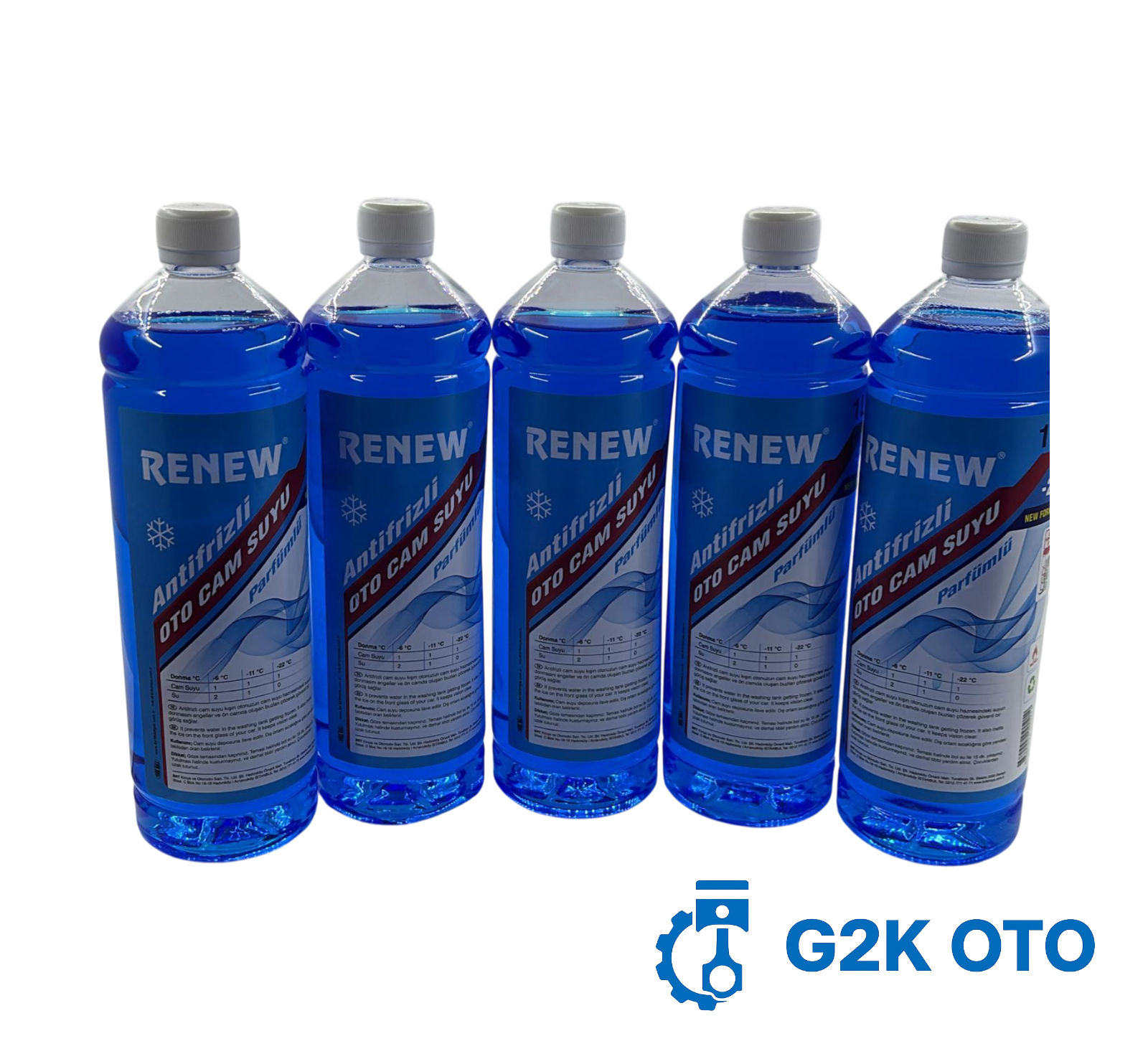 ANTİFRİZLİ CAM SUYU (6 ADET)