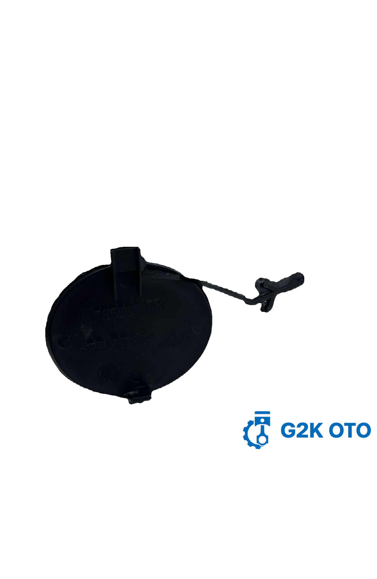 ÖN TAMPON ÇEKİ DEMİR KAPAĞI LİNEA-GRANDE PUNTO 735439036