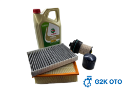 RENAULT MEGANE IV DİZEL CASTROL 5W-30 EDGE BAKIM SETİ