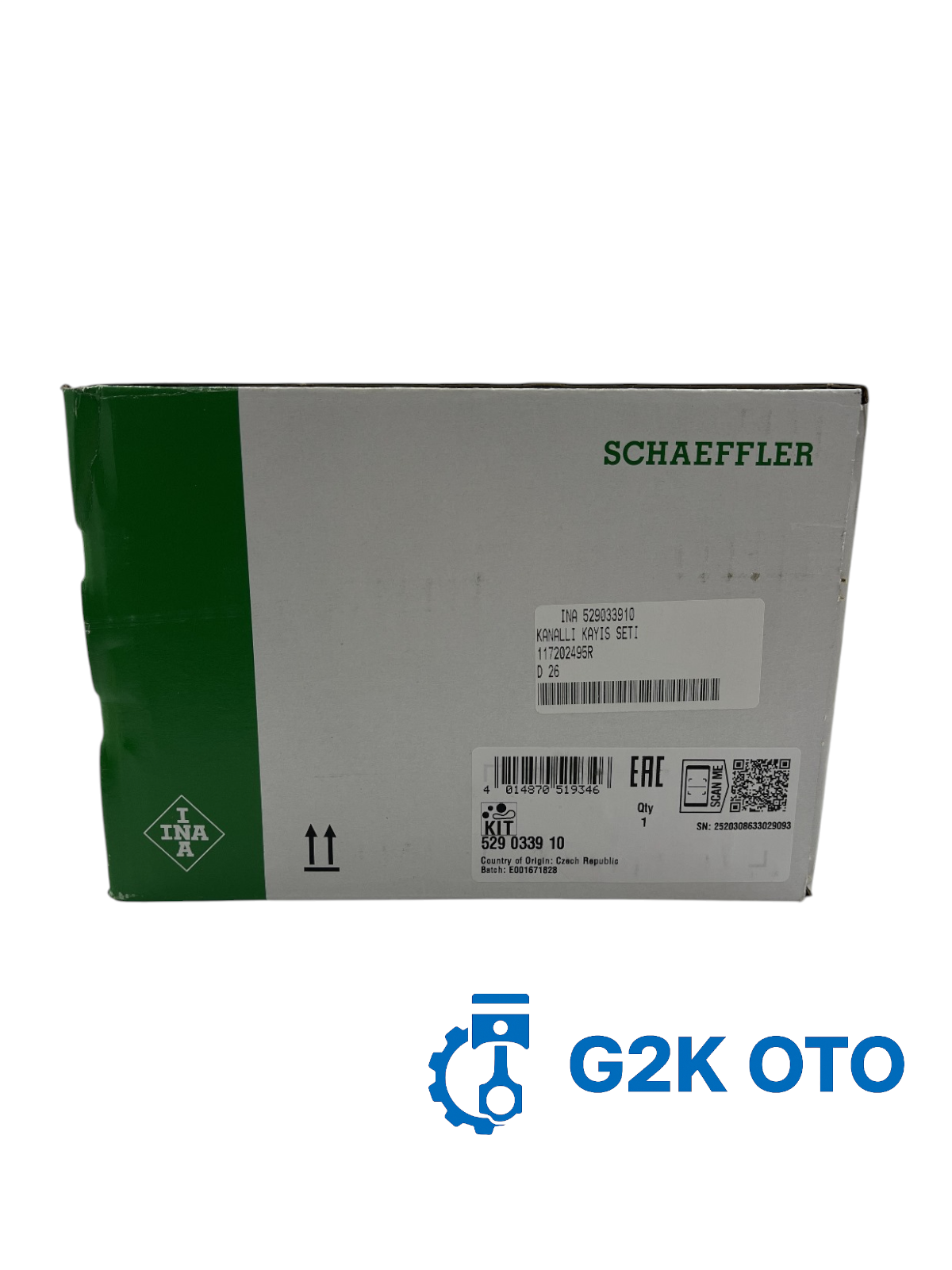 KANALLI KAYIŞ SETİ (117202495R – 117206096R – 117209663R – 117509654R)