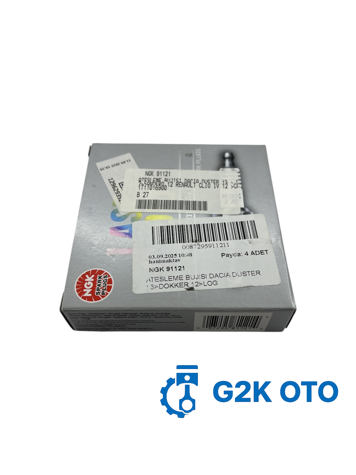 RENAULT – DACİA 0.9 TCe / 1.2 TCE ATEŞLEME BUJİSİ  | OEM 1711016900 – 224012377R