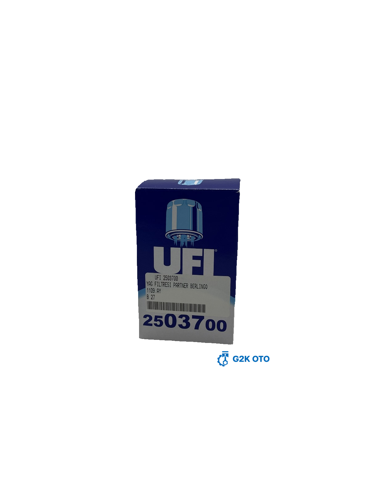 YAĞ FİLTRESİ PARTNER BERLİNGO 1109.AY TAMT6714FDE 1109.T3