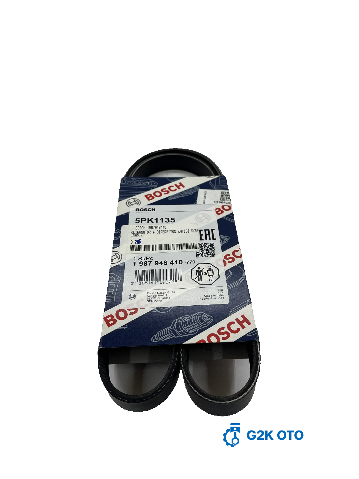 ALTERNATÖR + DİREKSİYON KAYIŞI (5PK1135) RENAULT KANGOO – CLIO 1.5 dCi (2001 ⇒ KLİMASIZ) | 8200020924 – 96FF6C301BC