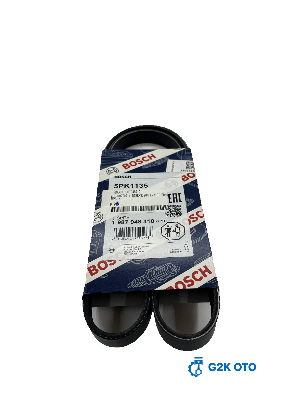 ALTERNATÖR + DİREKSİYON KAYIŞI (5PK1135) RENAULT KANGOO – CLIO 1.5 dCi (2001 ⇒ KLİMASIZ) | 8200020924 – 96FF6C301BC