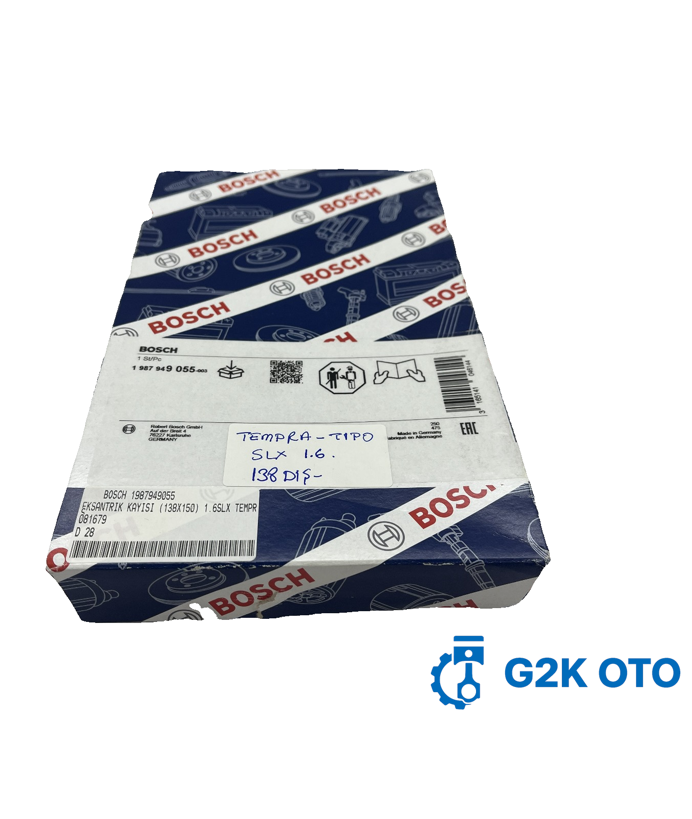 EKSANTRİK KAYISI (138x150) 1.6SLX TEMPRA TIPO UNO 138DIS 081679