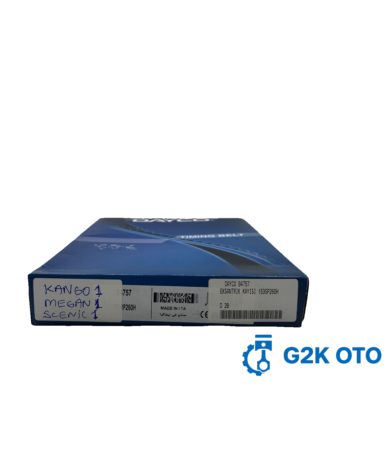 EKSANTRİK KAYIŞI 153SP260H 7700100670 7700107261 8200542741 7700111761