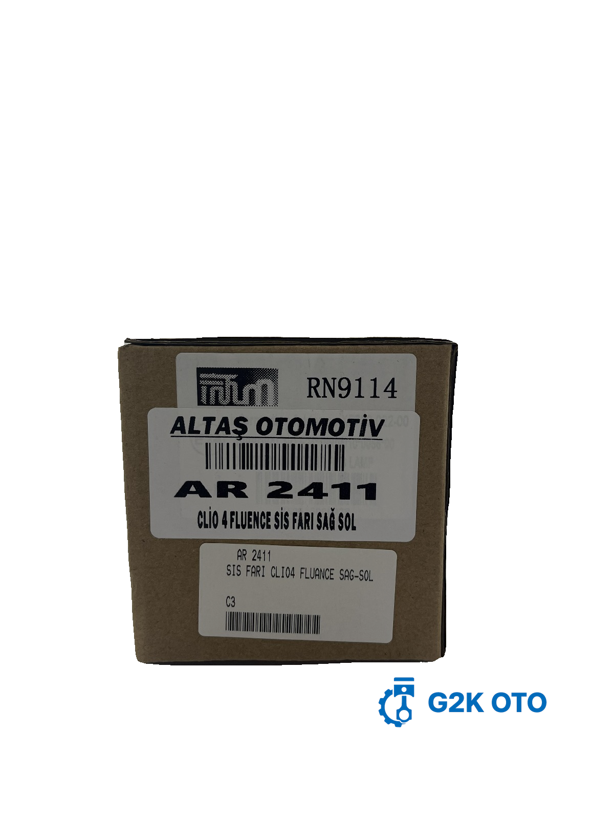 SİS FARI RENAULT CLIO 4 – FLUENCE | SAĞ & SOL | 261500097R – 9675450980