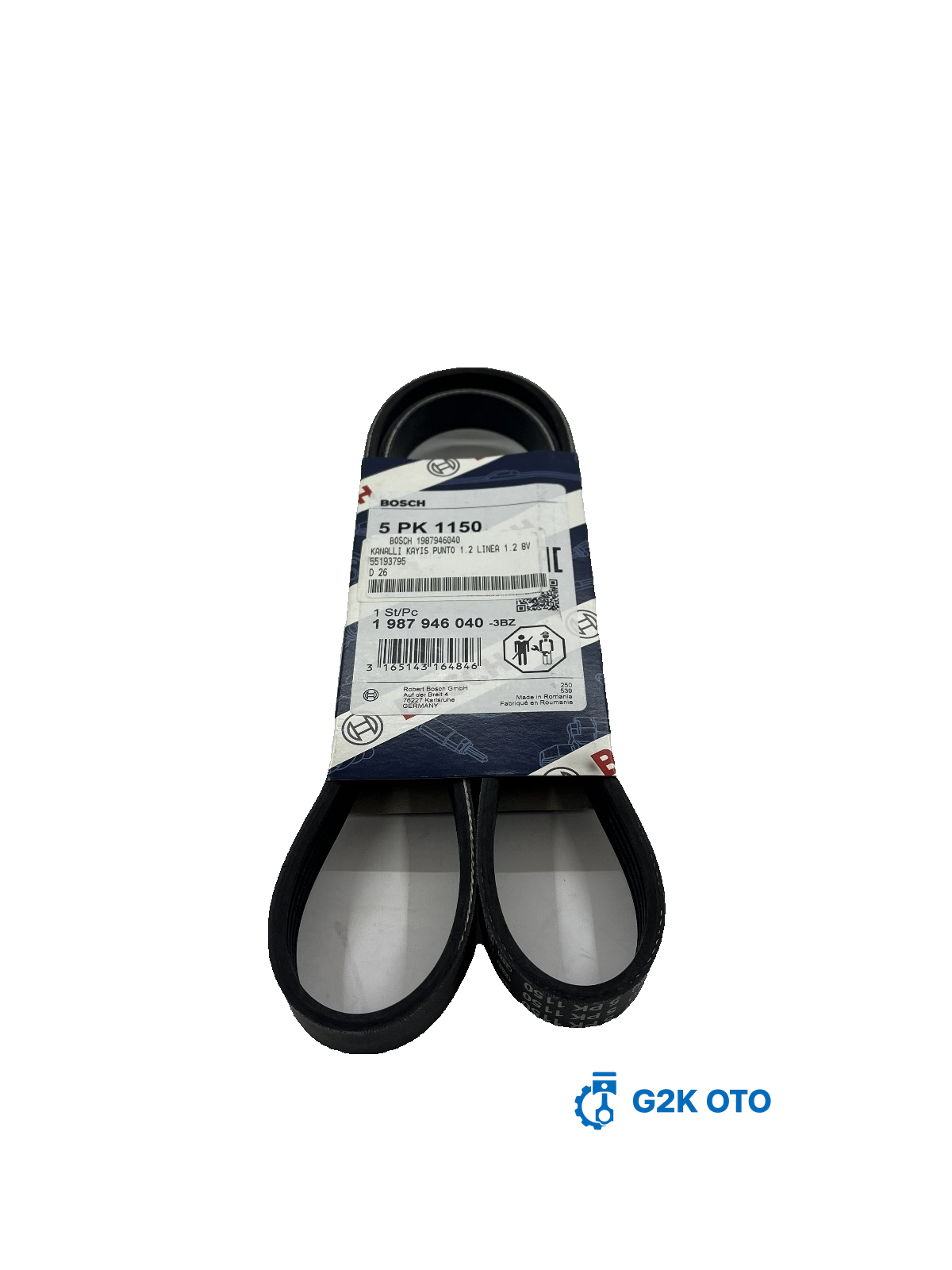 5PK 1150 KANALLI KAYIŞ PUNTO 1.2 LINEA 1.2 8V 55193795