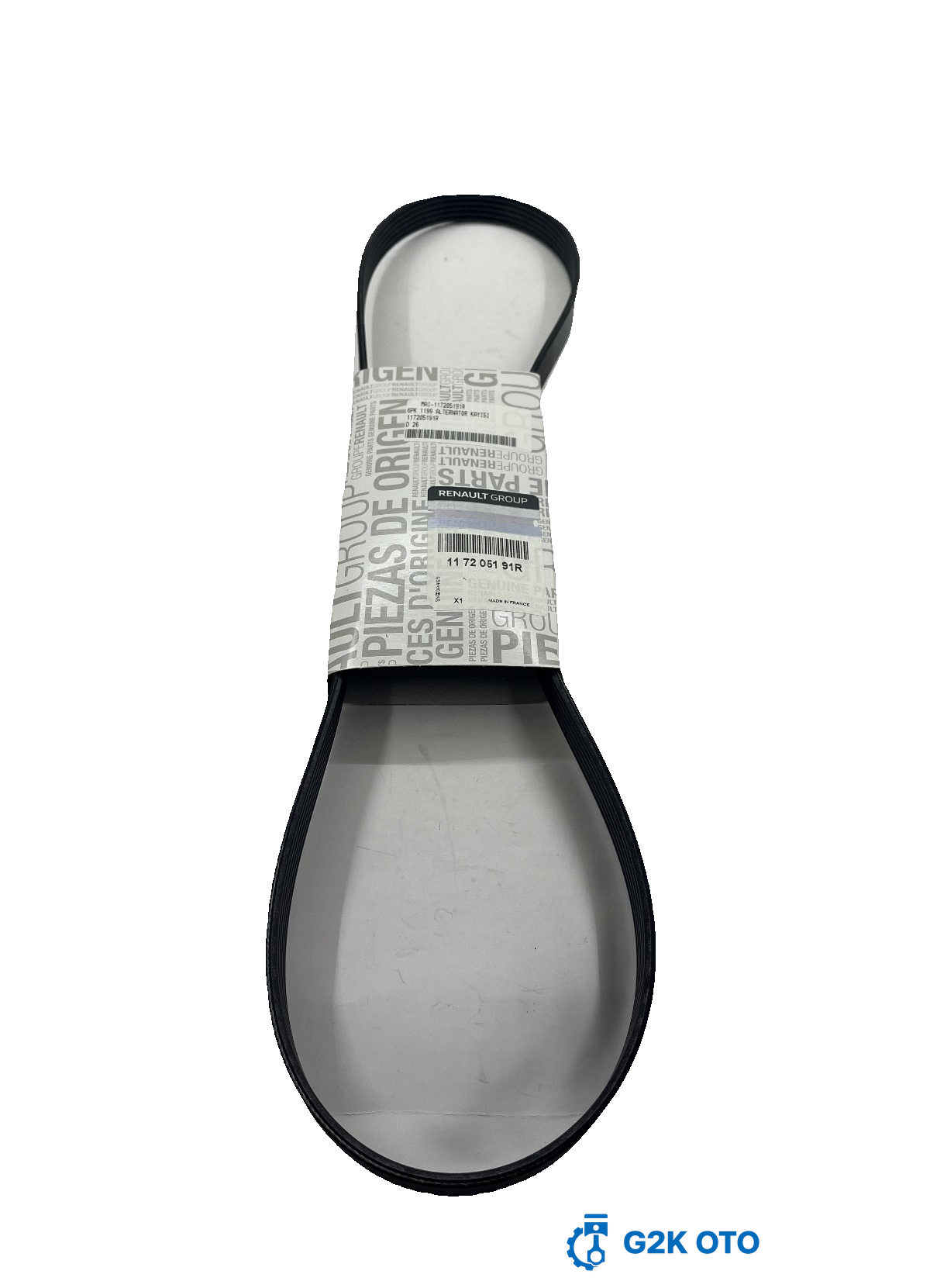 ALTERNATÖR / AKSESUAR KANALLI V KAYIŞI (6PK1199) | DACIA LODGY | 117205191R • 8200821813 • 8200243021