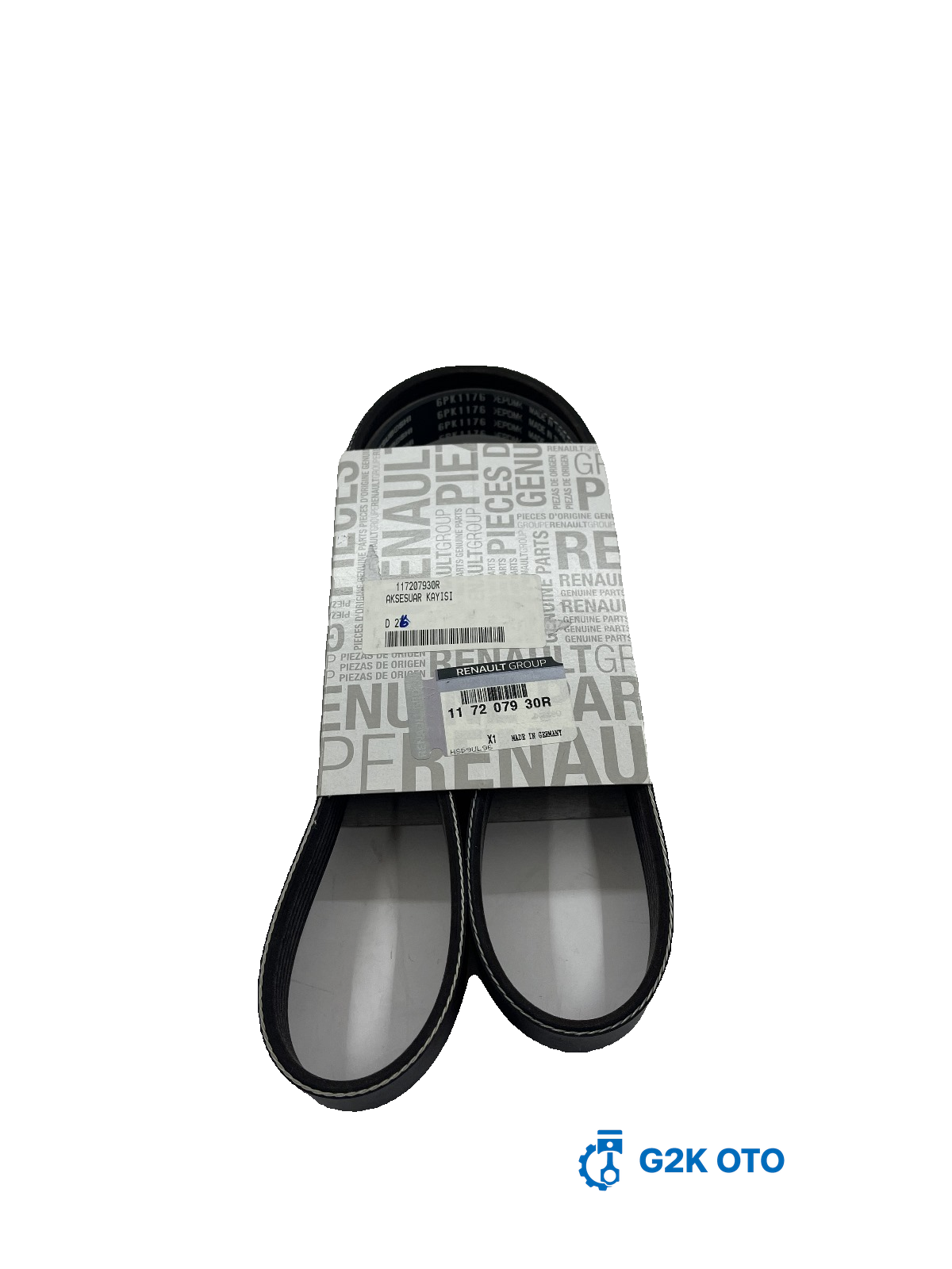 ALTERNATOR V KAYISI SANDERO DUSTER 1.5 DCI 6PK1176 117207930R