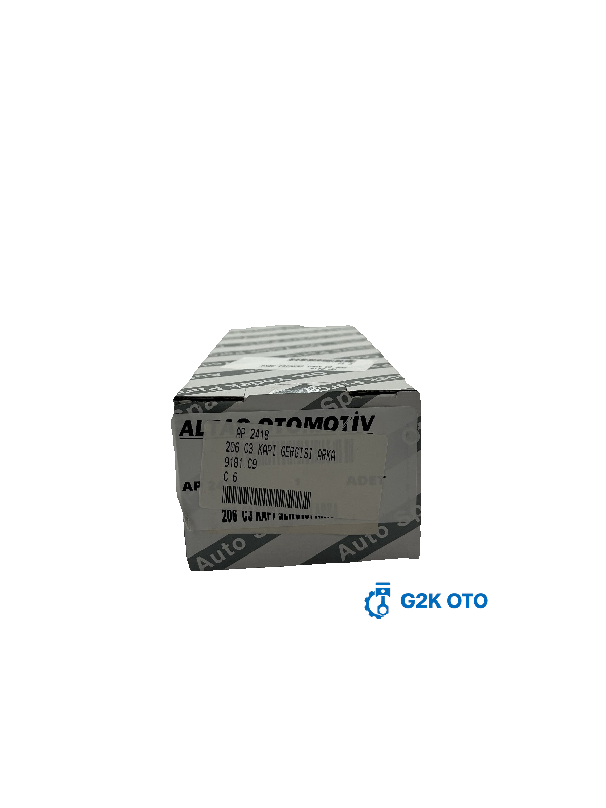 KAPI GERGİSİ ARKA – PEUGEOT 206 / CITROËN C3 – OEM 9181.C9