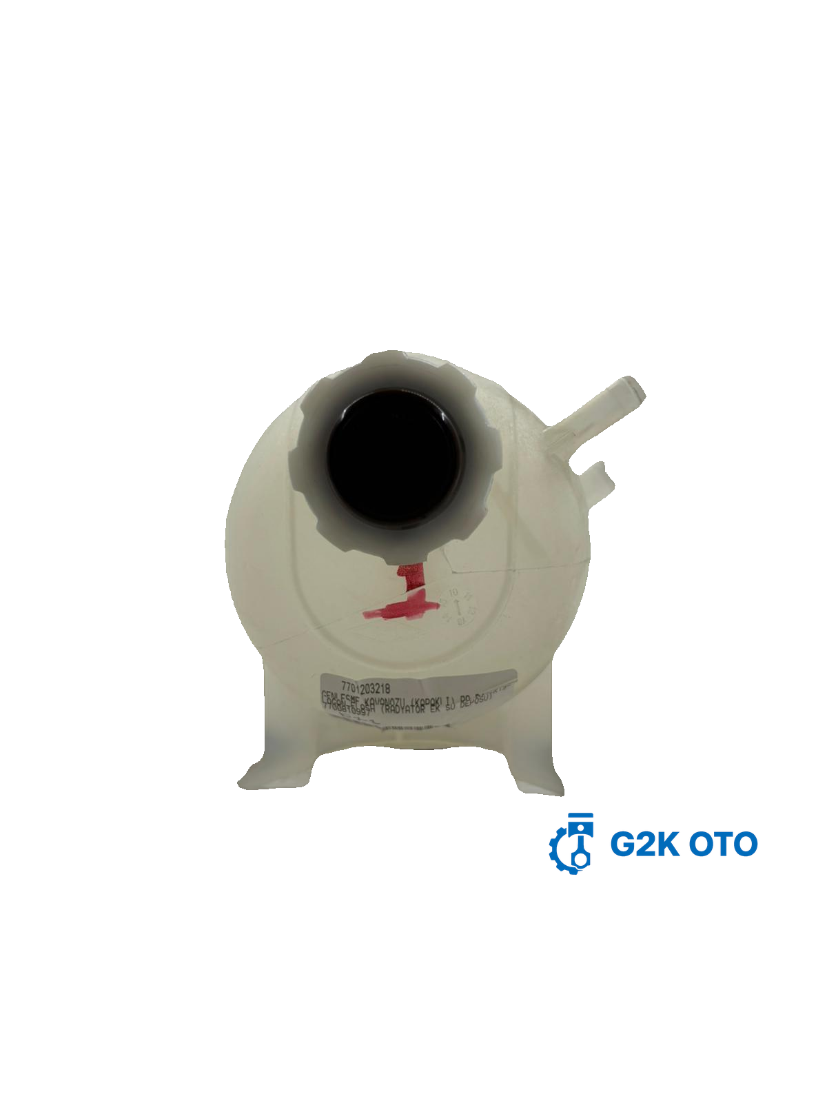 GENLEŞME KAVANOZU (KAPAKLI) R9-R11-R19-R21-CLIO I-EXP.-LOGAN-FLASH (RADYATÖR EK SU DEPOSU) 7700810997