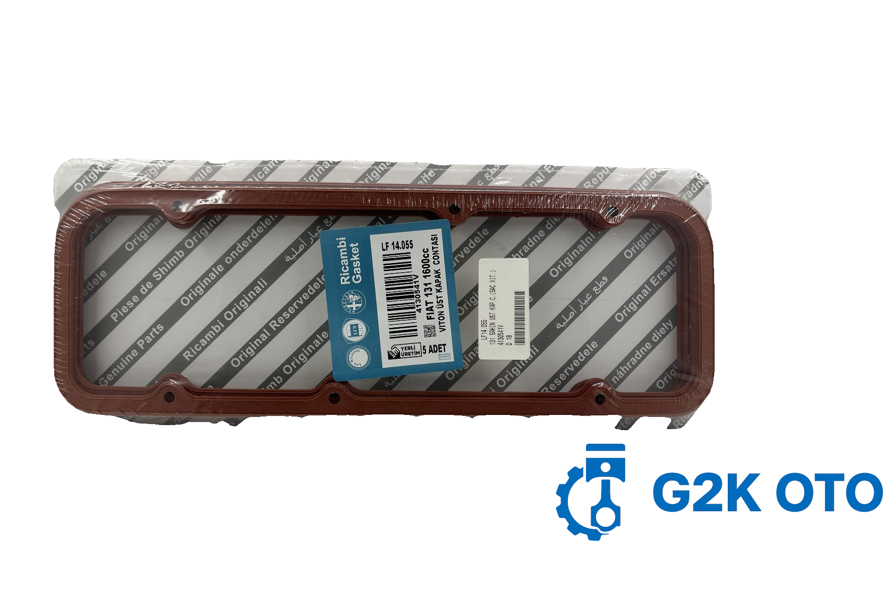 SAC + VİTON ÜST KAPAK CONTASI – 131 ŞAHİN / DOĞAN / KARTAL – OEM 4130541V