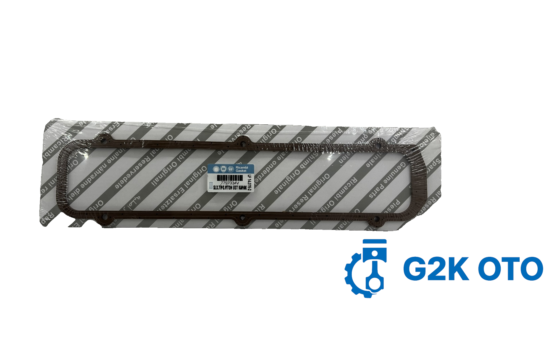 SAC + VİTON ÜST KAPAK CONTASI (TEKLİ AMBALAJ) – TOFAŞ SLX / DOĞAN / ŞAHİN / KARTAL – OEM 7797034V