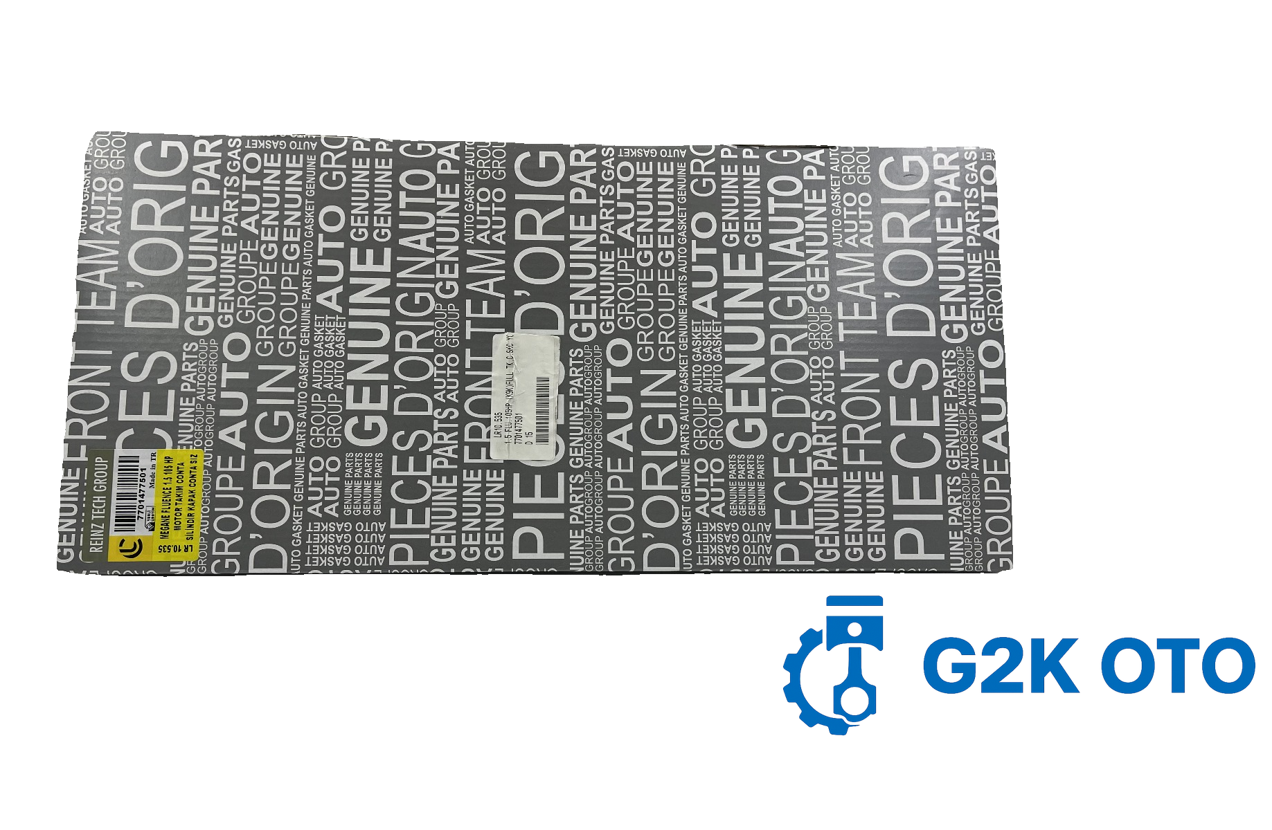 FULL MOTOR TAKIM CONTASI (KEÇELİ – SKC YOK – KALIN LASTİK)  RENAULT FLUENCE 1.5 DCI 105 HP (K9K) – OEM 7701477501