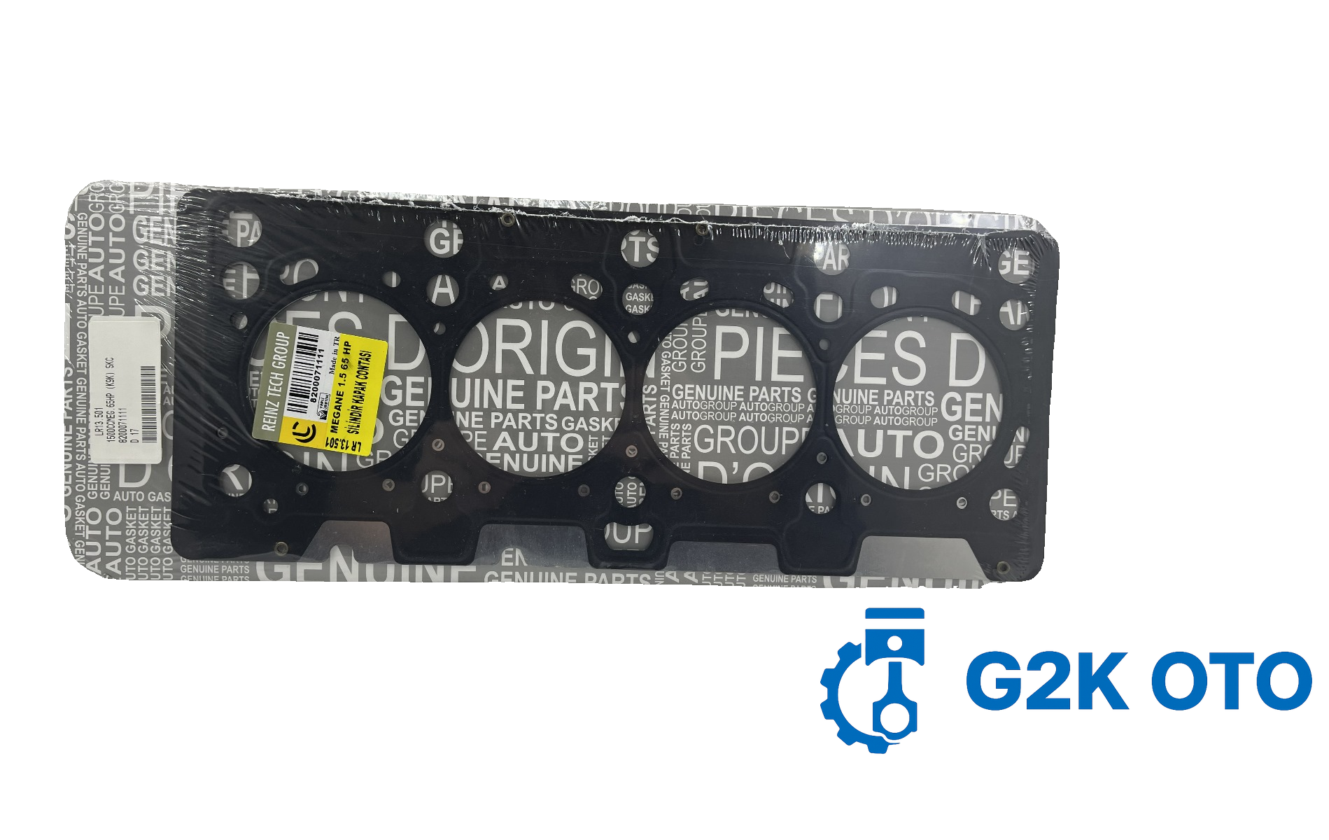 SİLİNDİR KAPAK CONTASI (SKC) – RENAULT MEGANE / CLIO / KANGOO 1.5 DCI 65 HP (K9K) – OEM 8200071111