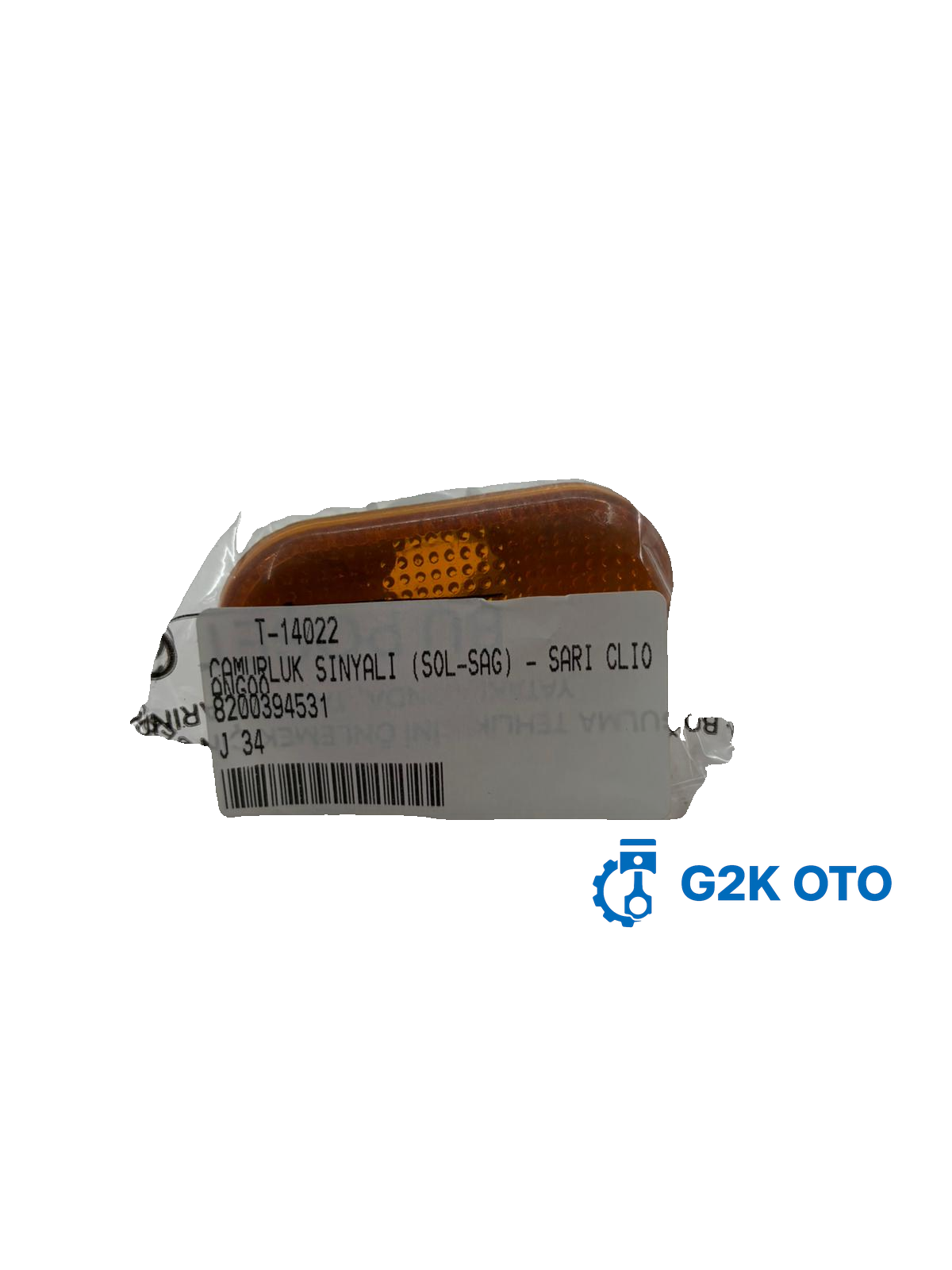 ÇAMURLUK SİNYALİ (SOL-SAĞ) - SARI CLİO II-LODGY-LOGAN-KANGOO 8200394531 8200257684