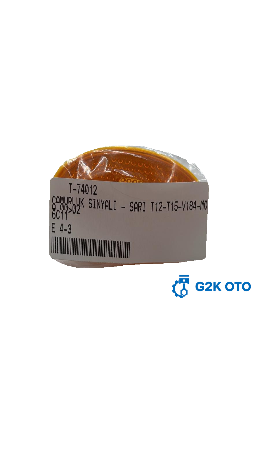 ÇAMURLUK SİNYALİ - SARI T12-T15-V184-MONDEO 93>00-FİESTA 00>02 6C11 13K354 AA