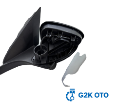 DIŞ DİKİZ AYNASI SOL ASTARLI ELEKTRİKLİ EGA 15>20 735646195 73570512 735656599 735709864