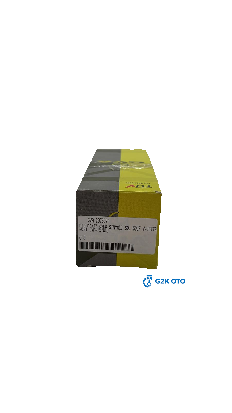 DIŞ DİKİZ AYNA SİNYALİ SOL GOLF V-JETTA-PASSAT-BORA (03-09) (VM-197WL)