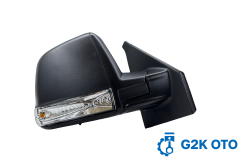 DIŞ DİKİZ AYNASI SAĞ DOBLO 11> ELEKTRİKLİ+SİNYALLİ+SİYAH KAPAKLI+TEK CAM+KONVEKS 8 FİŞ VM-668EHR 735528041-735668189