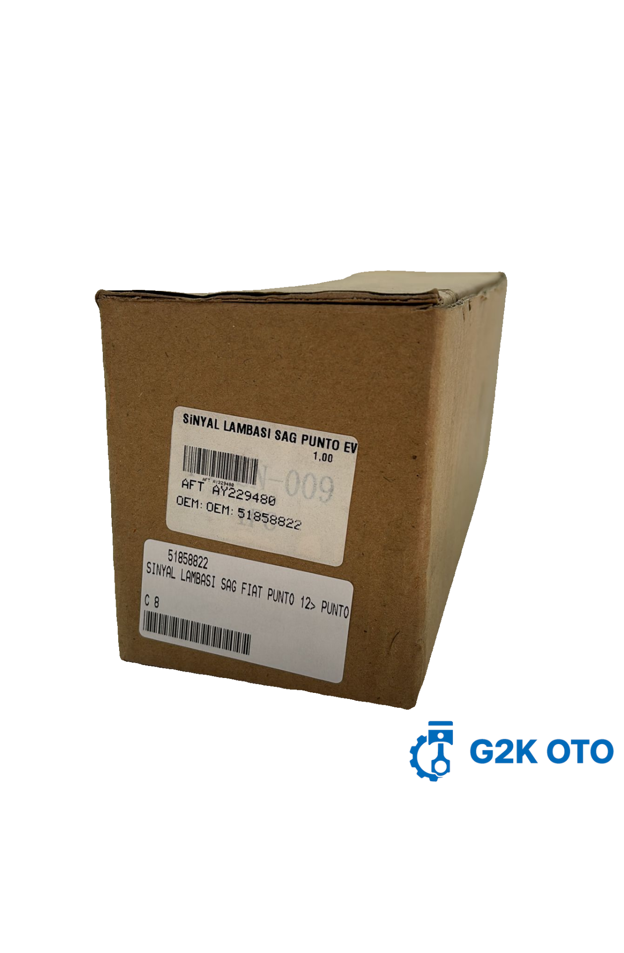 SİNYAL LAMBASI SAĞ FIAT PUNTO 12> PUNTO EVO 09>12