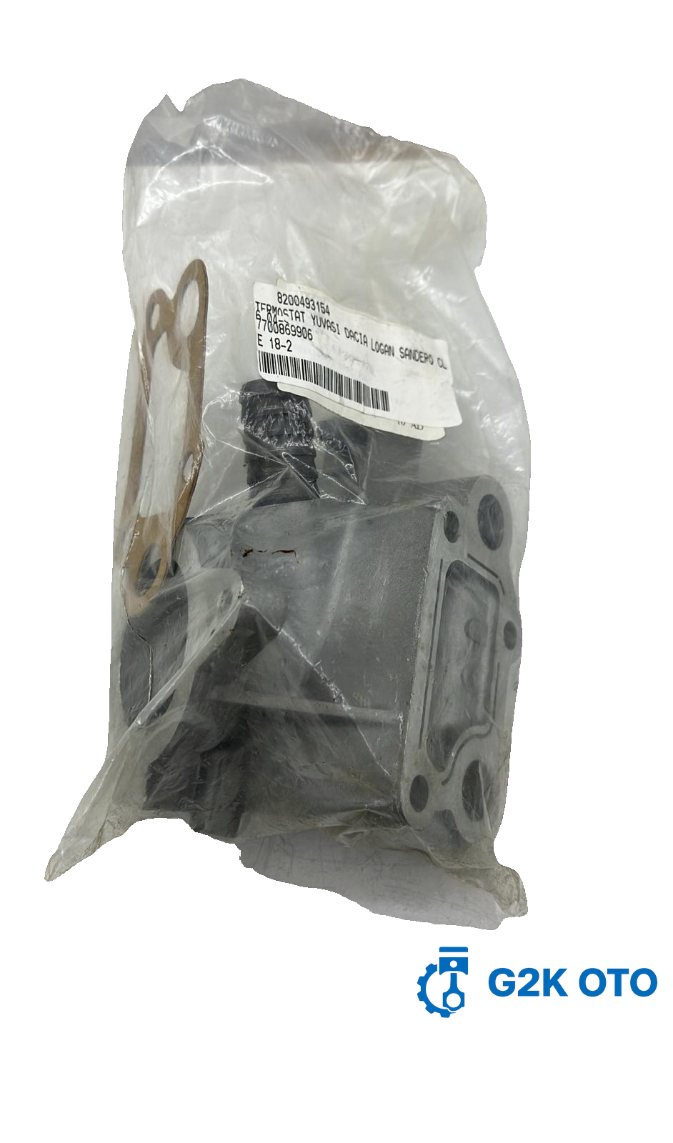 TERMOSTAT YUVASI – LOGAN / SANDERO / CLIO SYMBOL 1.4 – 1.6 04> 7700869906 – 6001543362