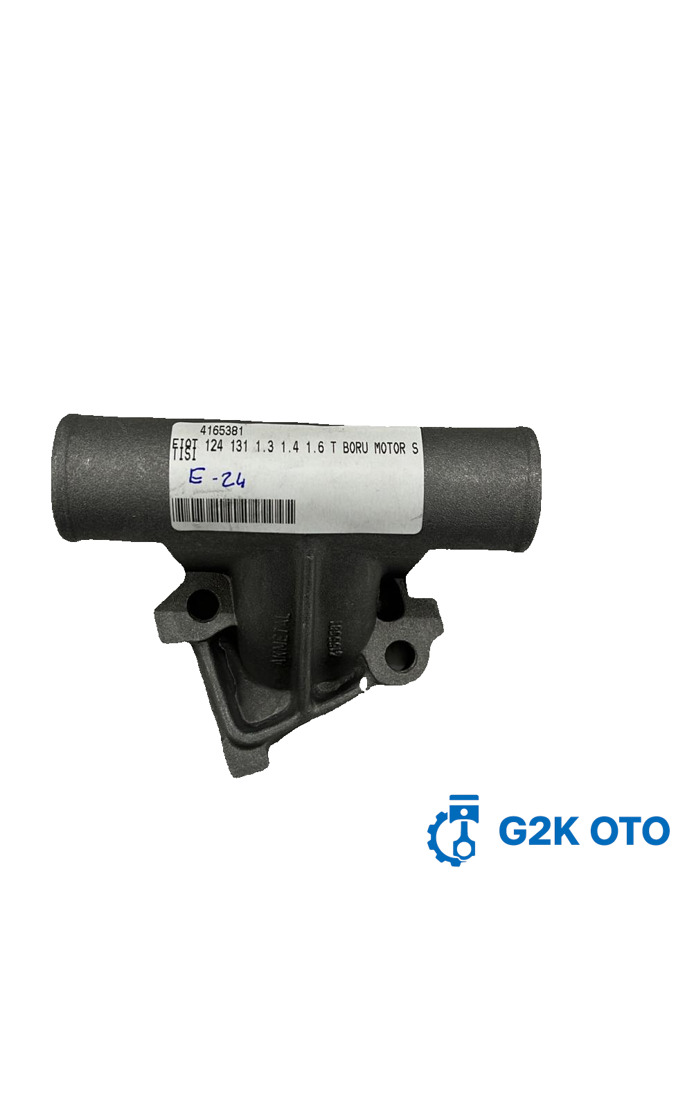 T BORU MOTOR SU HORTUMU BAĞLANTISI – 124 / 131 1.3 – 1.4 – 1.6 4165381