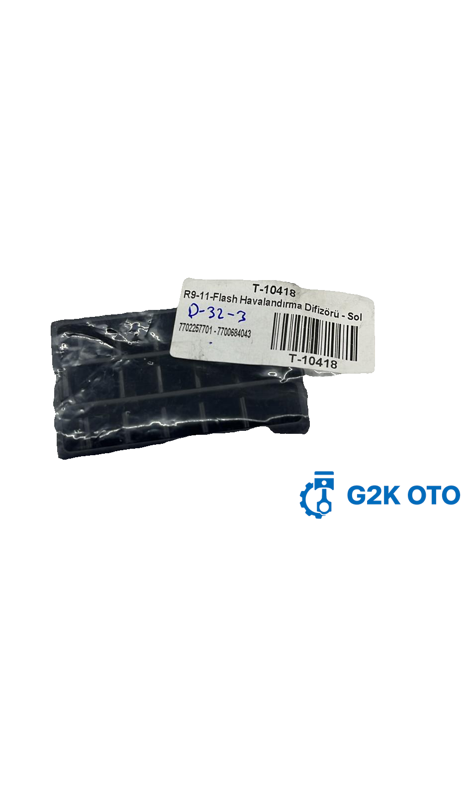 HAVALANDIRMA DİFRİZÖR -SOL R9-11-FLASH 7702257701 7700684043