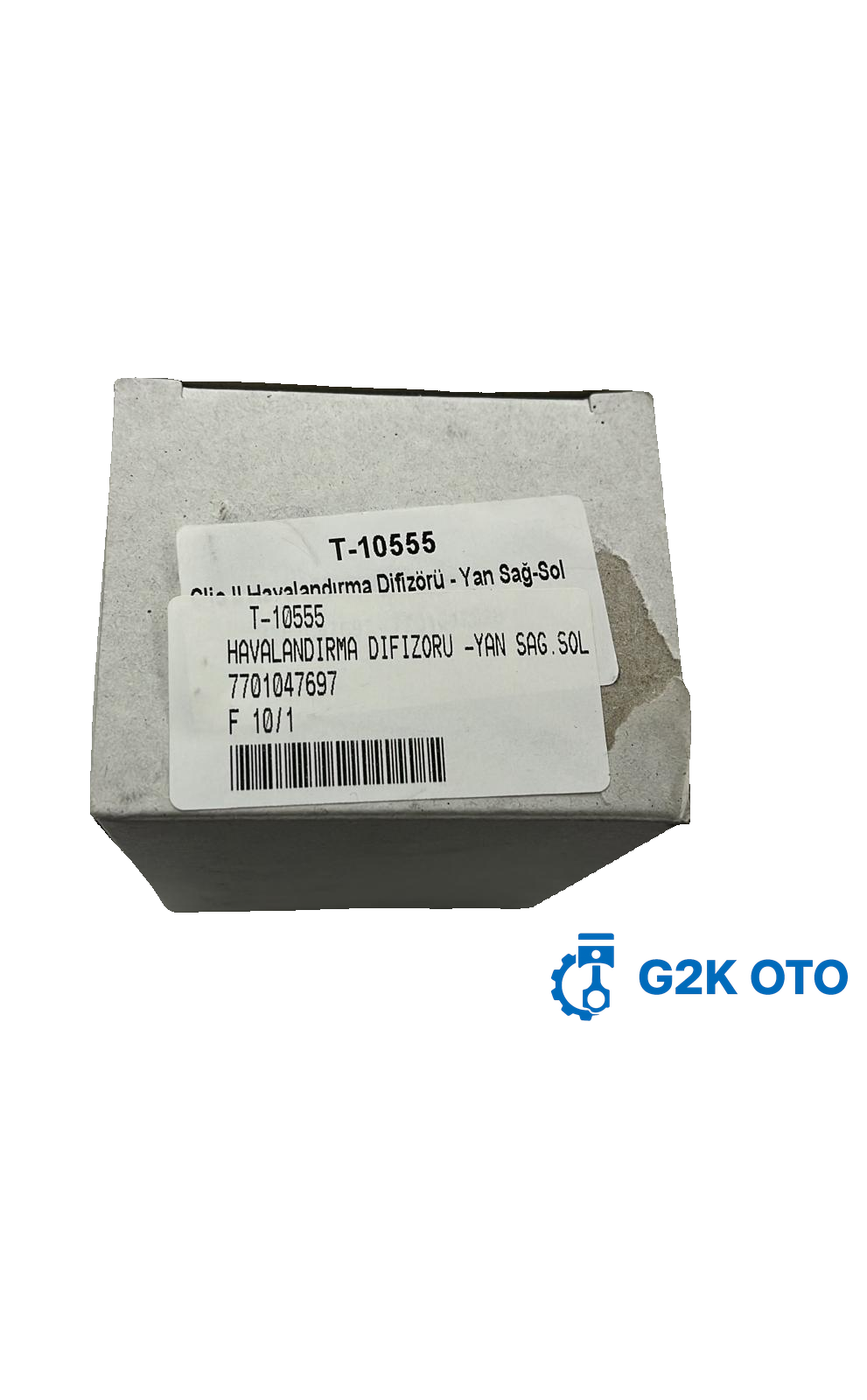 HAVALANDIRMA DİFÜZÖRÜ – YAN (SAĞ / SOL) – CLIO II – OEM 7701047697 / 7701047698