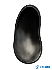 ŞAMANDRA KAPAK CONTASI (SİYAH) CLİO KANGOO  MEGANE SCENİC