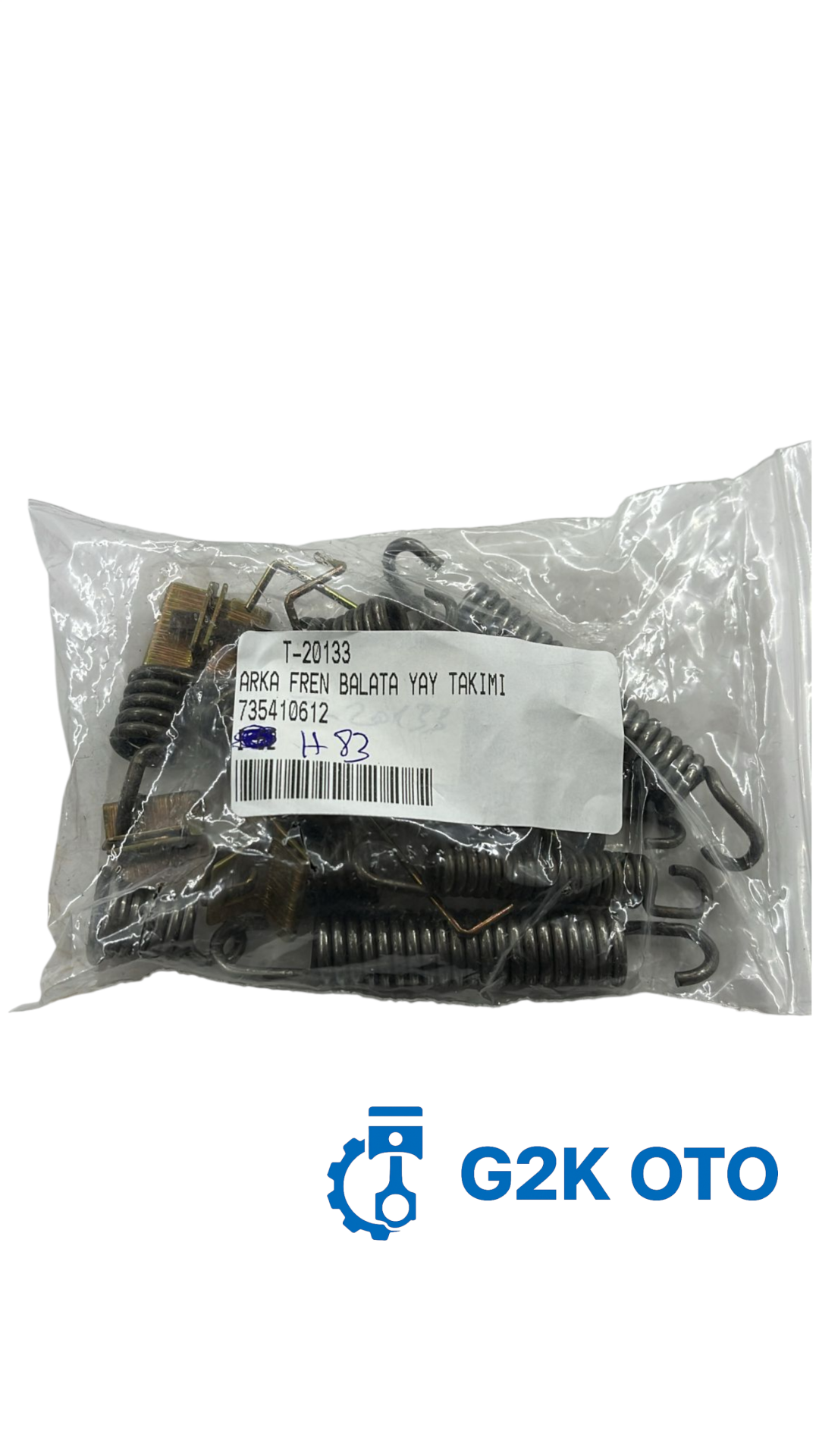 ARKA FREN BALATA YAY TAKIMI DKŞ – SLX | OEM: 735410612