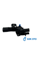 KOMPLE TERMOSTAT (PLASTİK GÖVDELİ) 83°C DACIA – CAPTUR – CLIO III/IV – FLUENCE | OEM: 110603026R – 8200400553 – 8200558751 – 8200954328