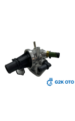 TERMOSTAT 88°C (KOMPLE / MÜŞÜRLÜ) 1.3 MULTIJET – 1.3 CDTI | OEM: 1338841 – 93177343 – 17690M86J40 – 6338022