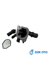 TERMOSTAT 88°C (KOMPLE / MÜŞÜRLÜ) 1.3 MULTIJET – 1.3 CDTI | OEM: 1338841 – 93177343 – 17690M86J40 – 6338022