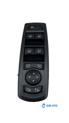 MEGANE III CAM ANAHTAR DÜĞMESİ GRUP SOL SİYAH 809610006R 809610017R